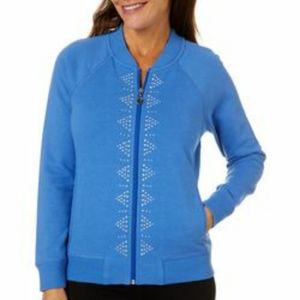 Zip Up Sweater Jacket   NEW